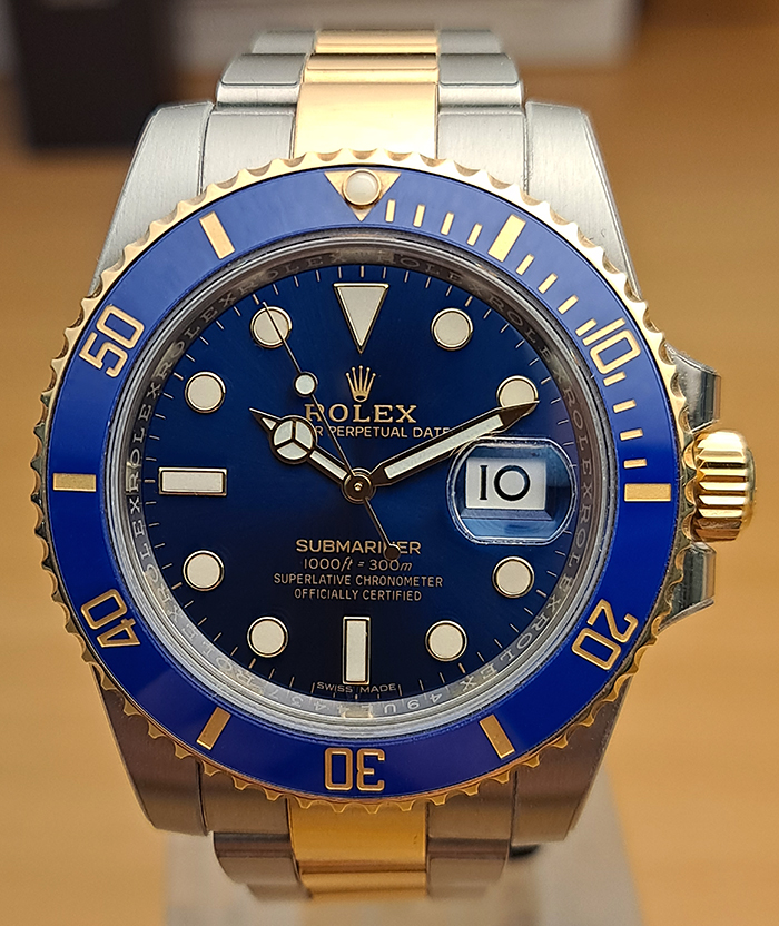 2020 Rolex Submariner Date YG/SS 